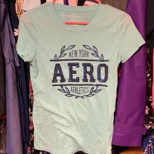 An Aeropostale T-shirt